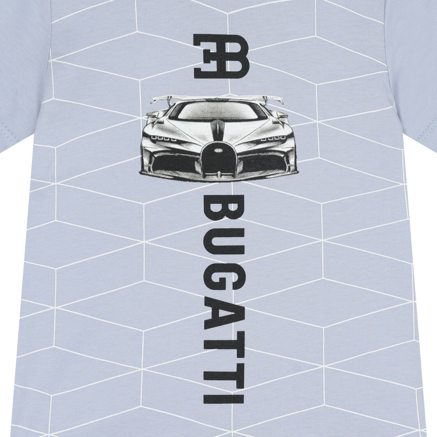 Younger Boys Blue Logo T-Shirt , 1, hi-res