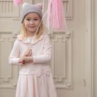 فستان بكشكشة باللون الوردى, 1, hi-res