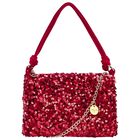 Girls Red Sequins Handbag, 1, hi-res