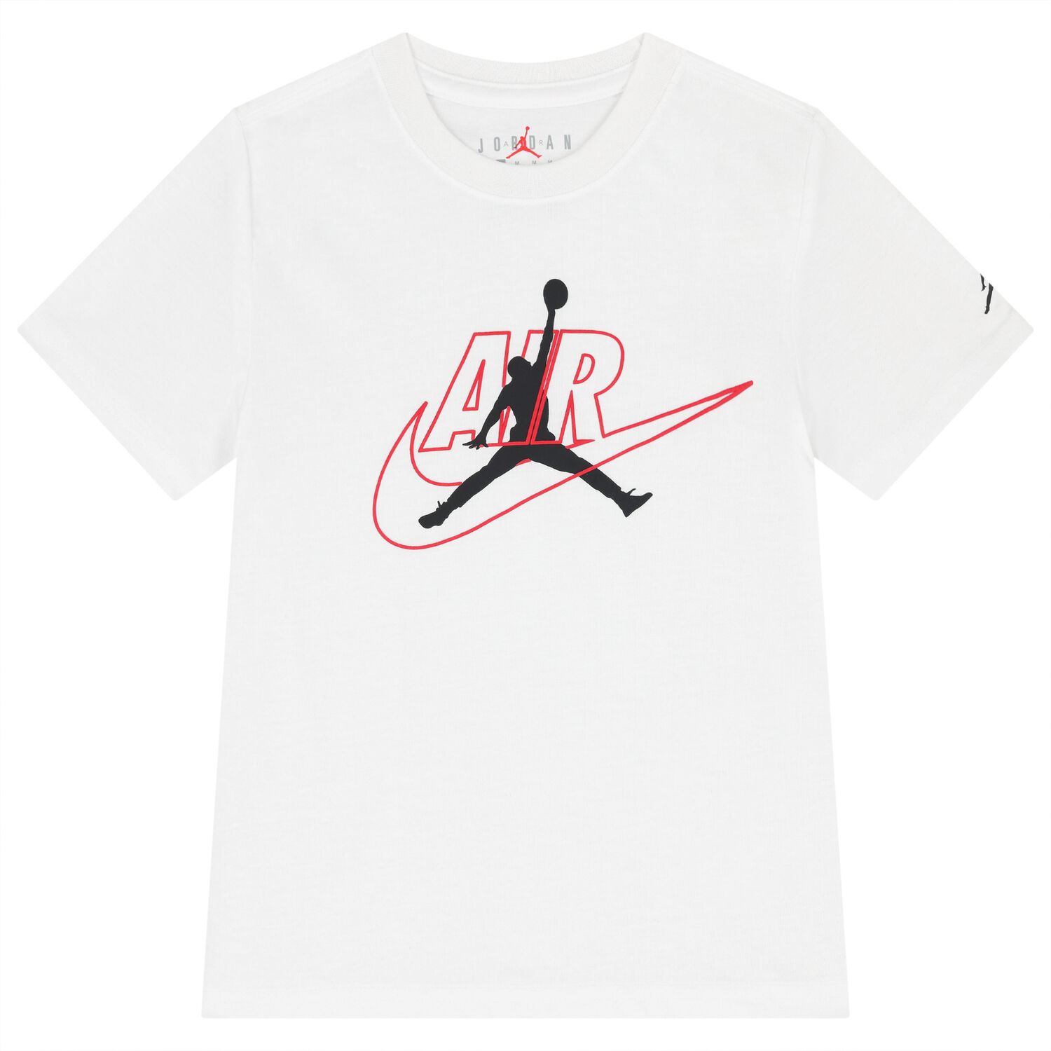 Boys White Jordan Logo T-Shirt , 1, hi-res