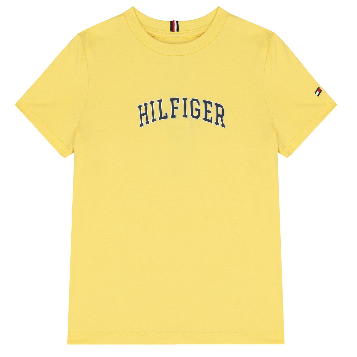 Boys Yellow Varsity Logo T-Shirt, 2, hi-res