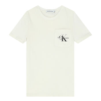 Boys Ivory Logo T-Shirt