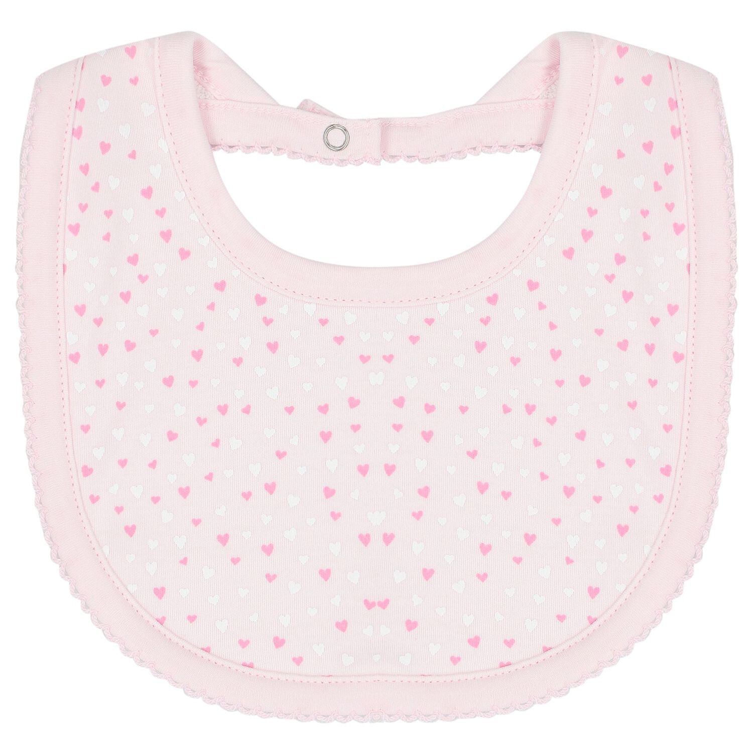 Baby Girls Pink Hearts Babygrow Gift Set, 1, hi-res