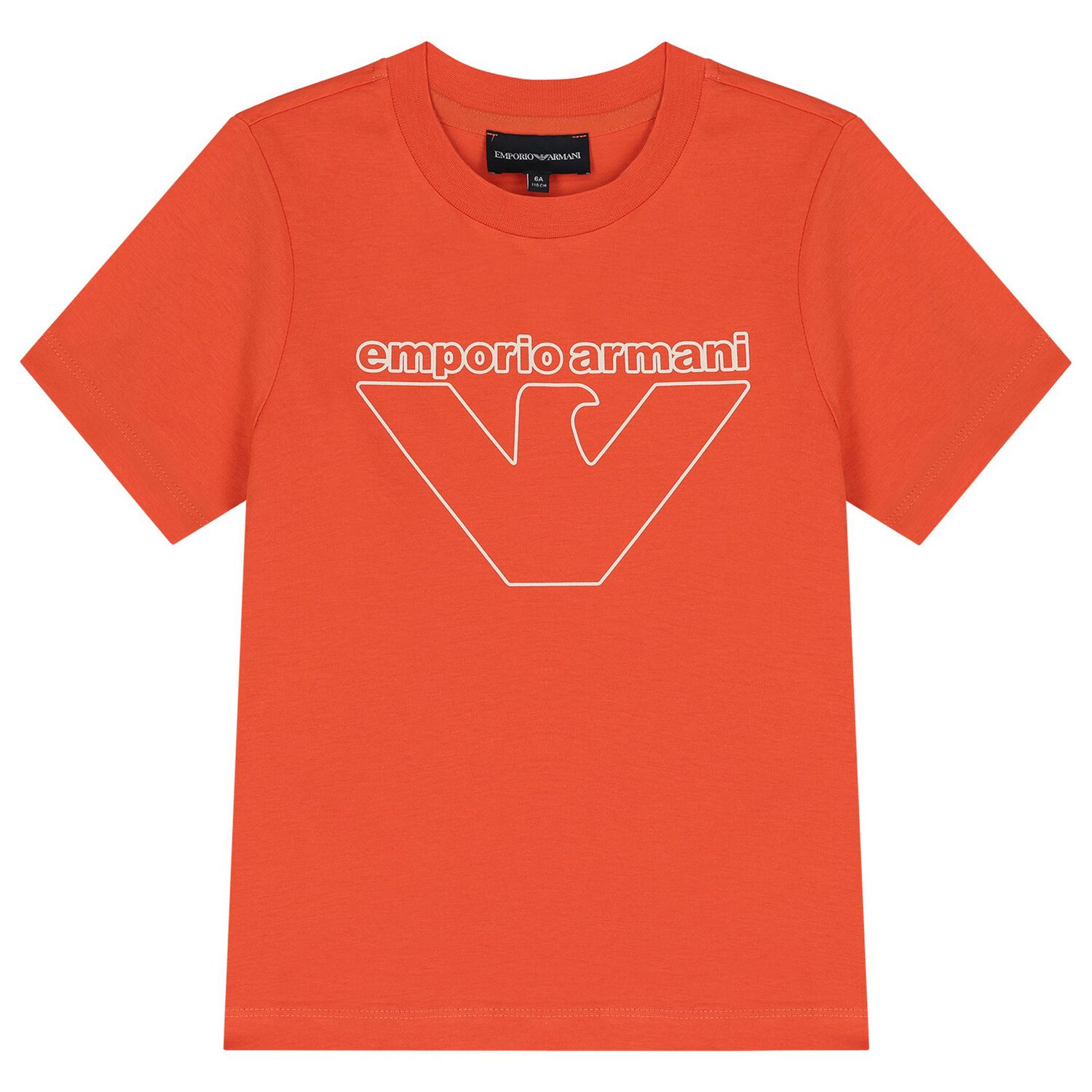 Boys Navy Blue, Ivory & Orange T-Shirts (3 Pack), 1, hi-res image number null