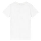 Boys White Logo T-Shirt, 1, hi-res