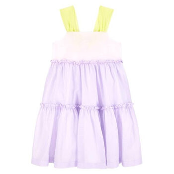 Girls Pink & Purple Dress
