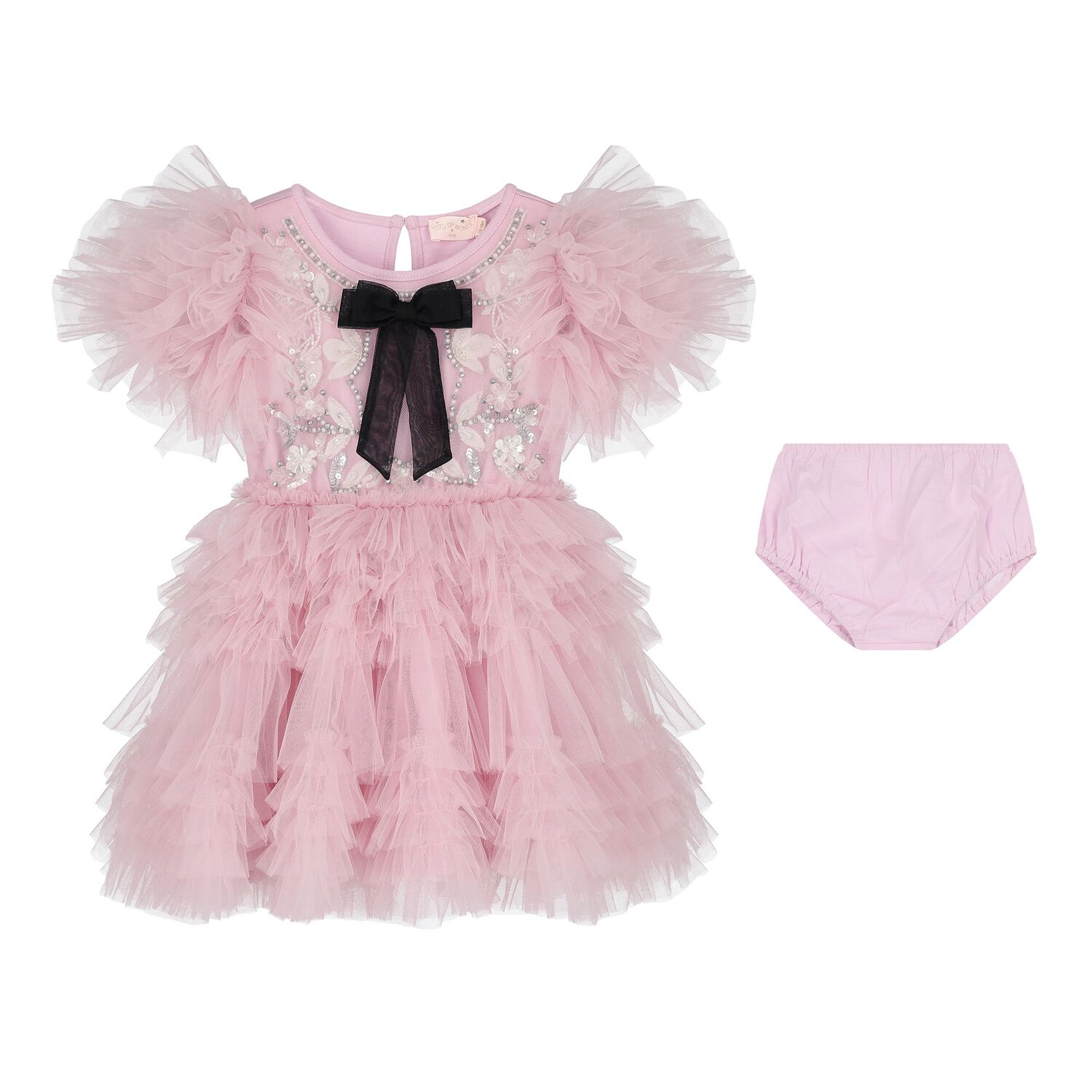 pink and black tutu dress Toddler Pink/Black Stiff Tutu