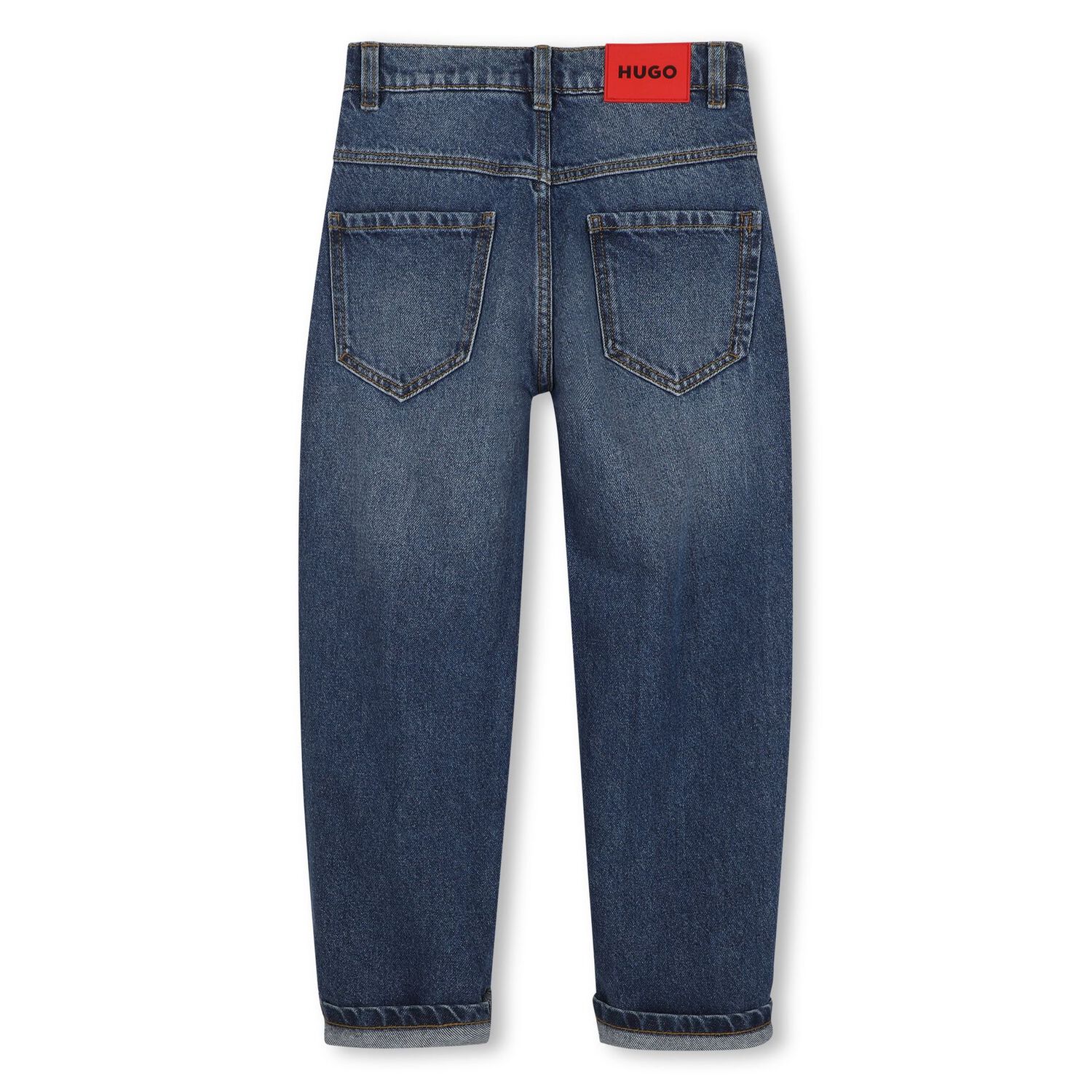 Boys Blue Denim Jeans, 1, hi-res