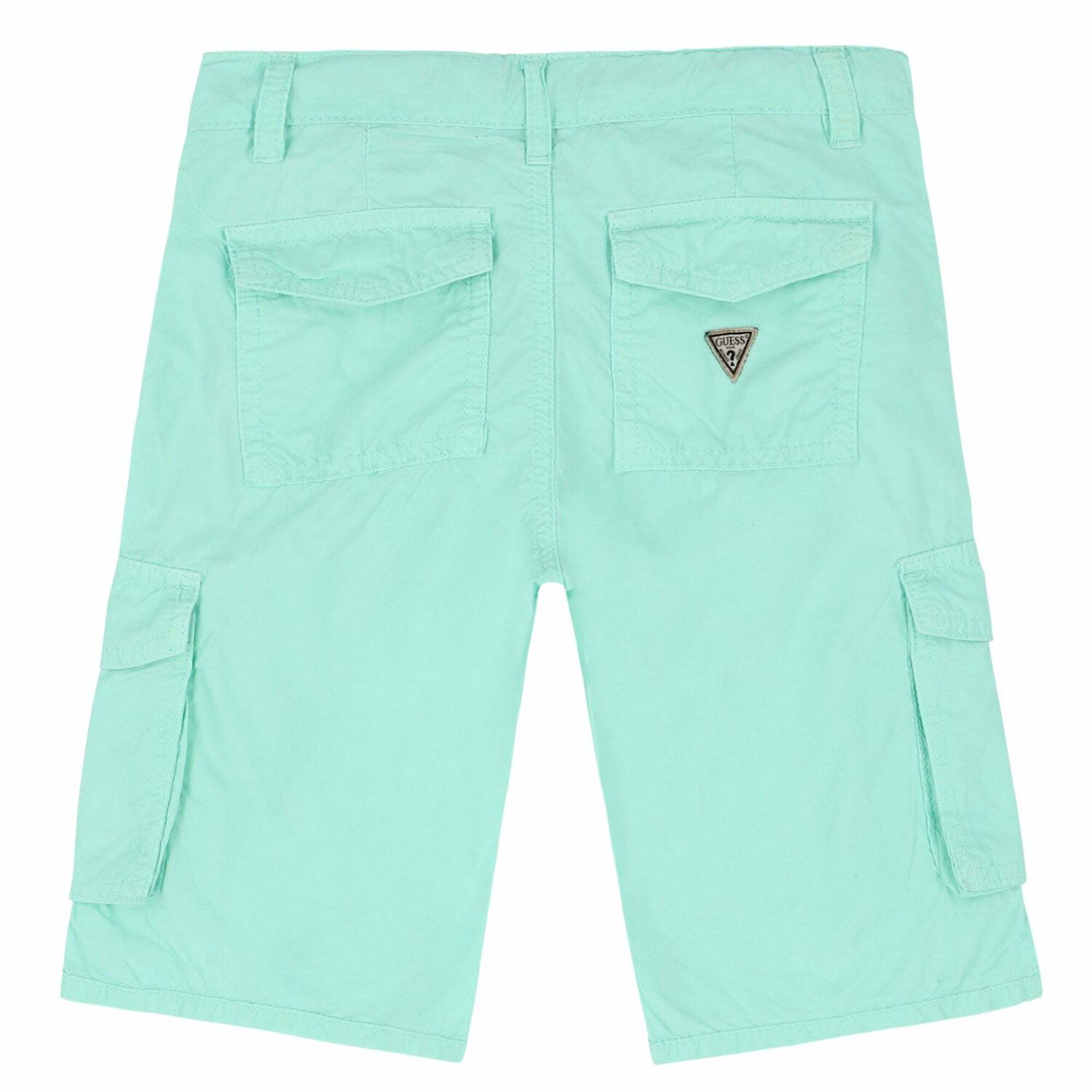 Boys Green Multi Pocket Shorts, 1, hi-res