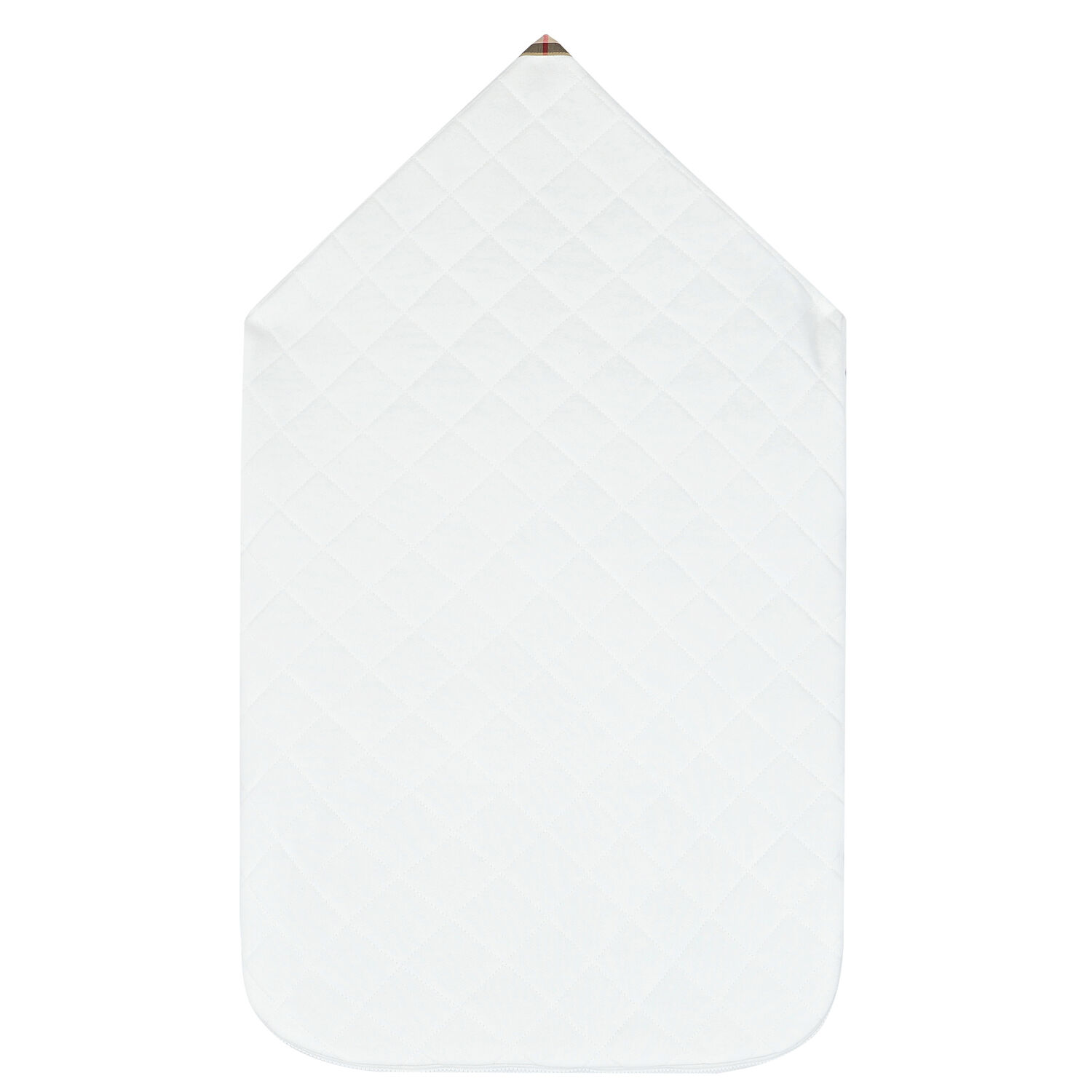 White & Checked Baby Nest, 1, hi-res