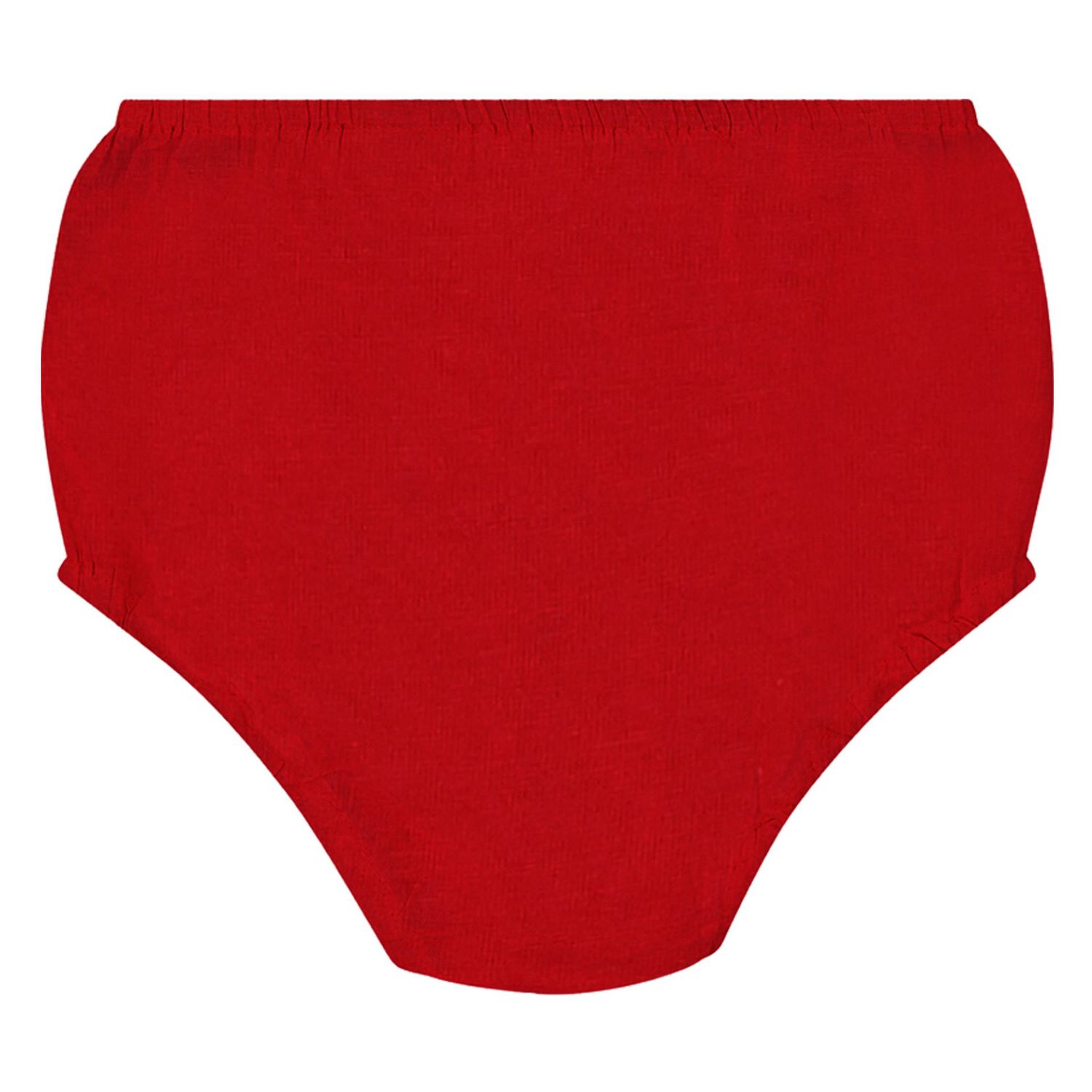 Younger Girls Red Ruffled Tulle Dress Set, 1, hi-res