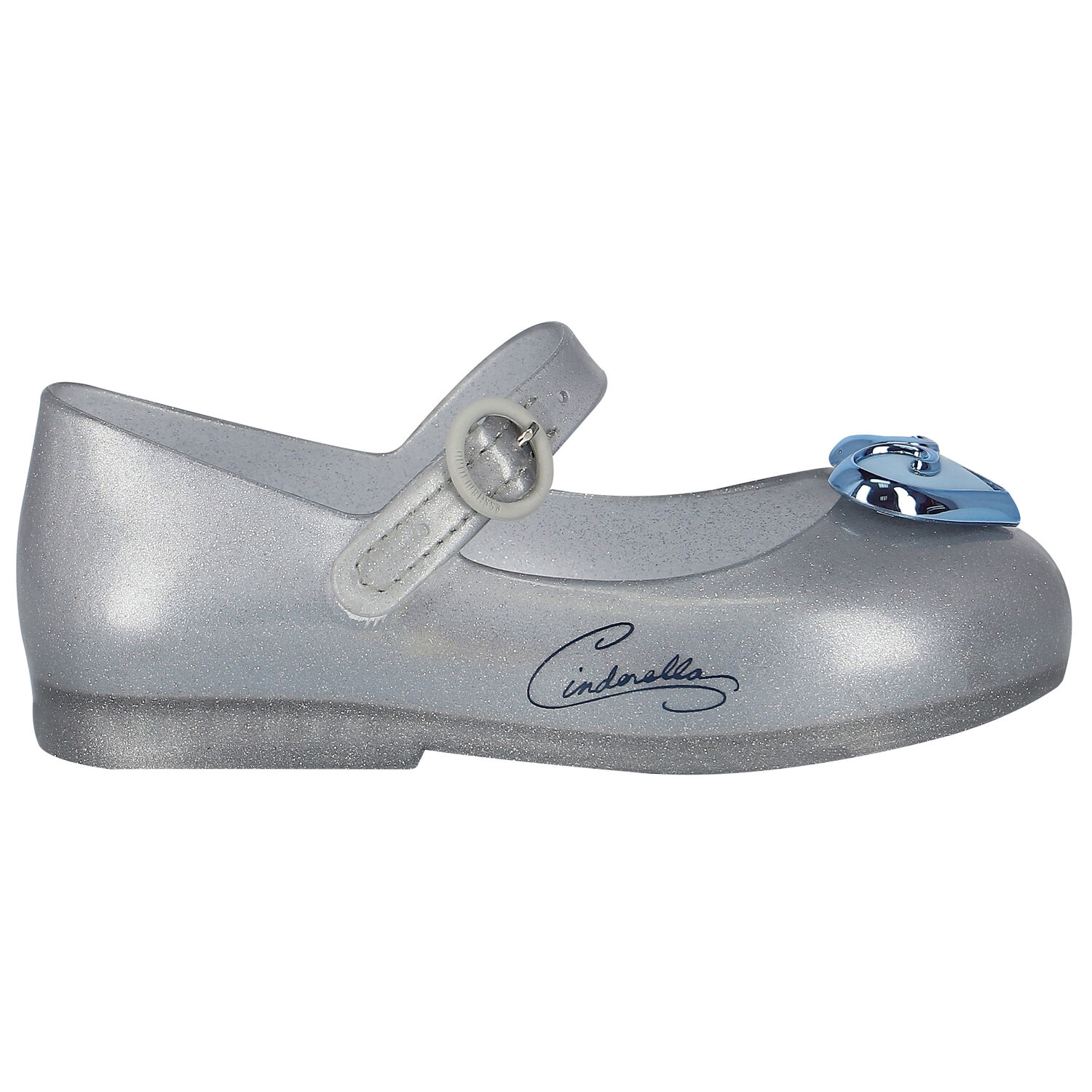 حذاء جيلي باللون الأزرق للبنات, 3, hi-res image number null