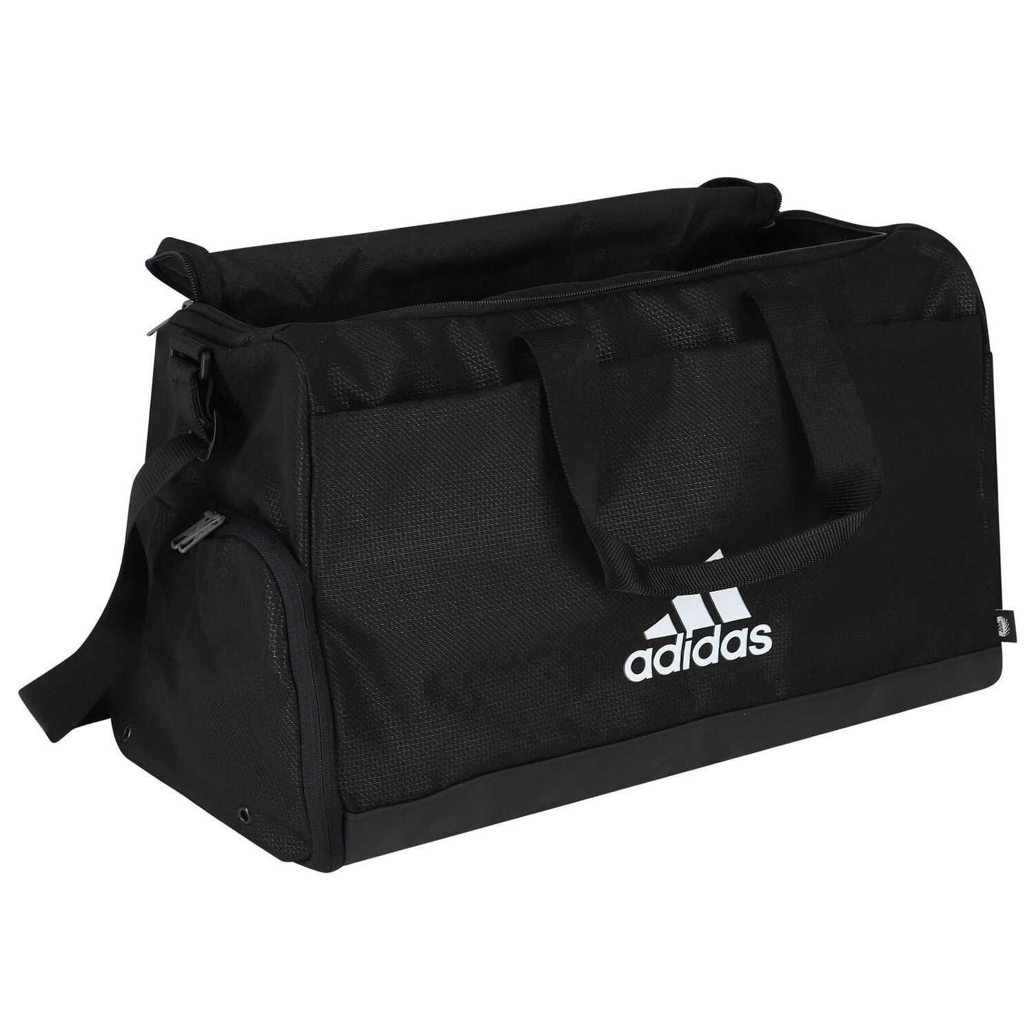 Black Logo Duffle Bag, 1, hi-res image number null