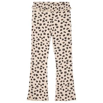 Girls Ivory Flare leggings
