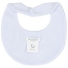 Baby Boys Blue Dots Bib, 1, hi-res