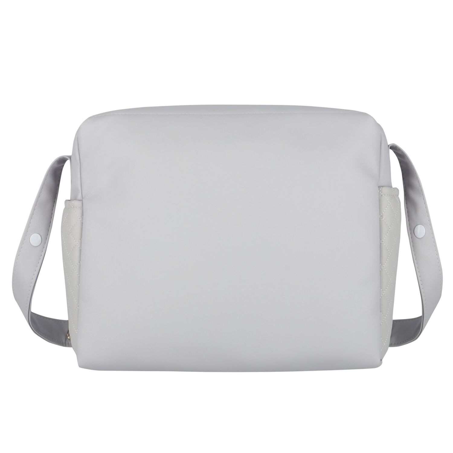 Grey Quilted Baby Changing Bag, 1, hi-res image number null