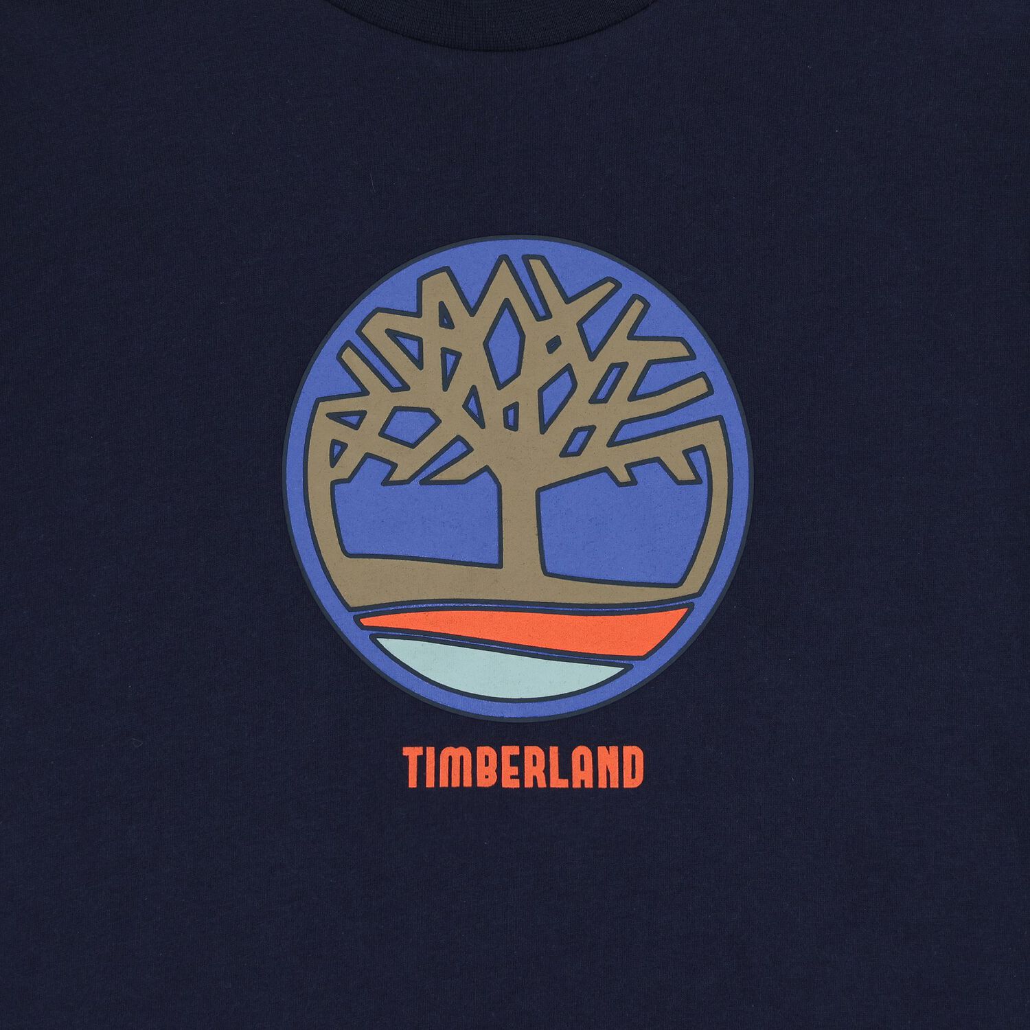 تيشيرت اولاد بالشعار باللون الكحلي, 2, hi-res