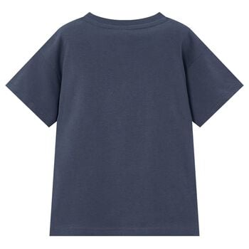 Boys Navy Blue Monster Truck T-Shirt