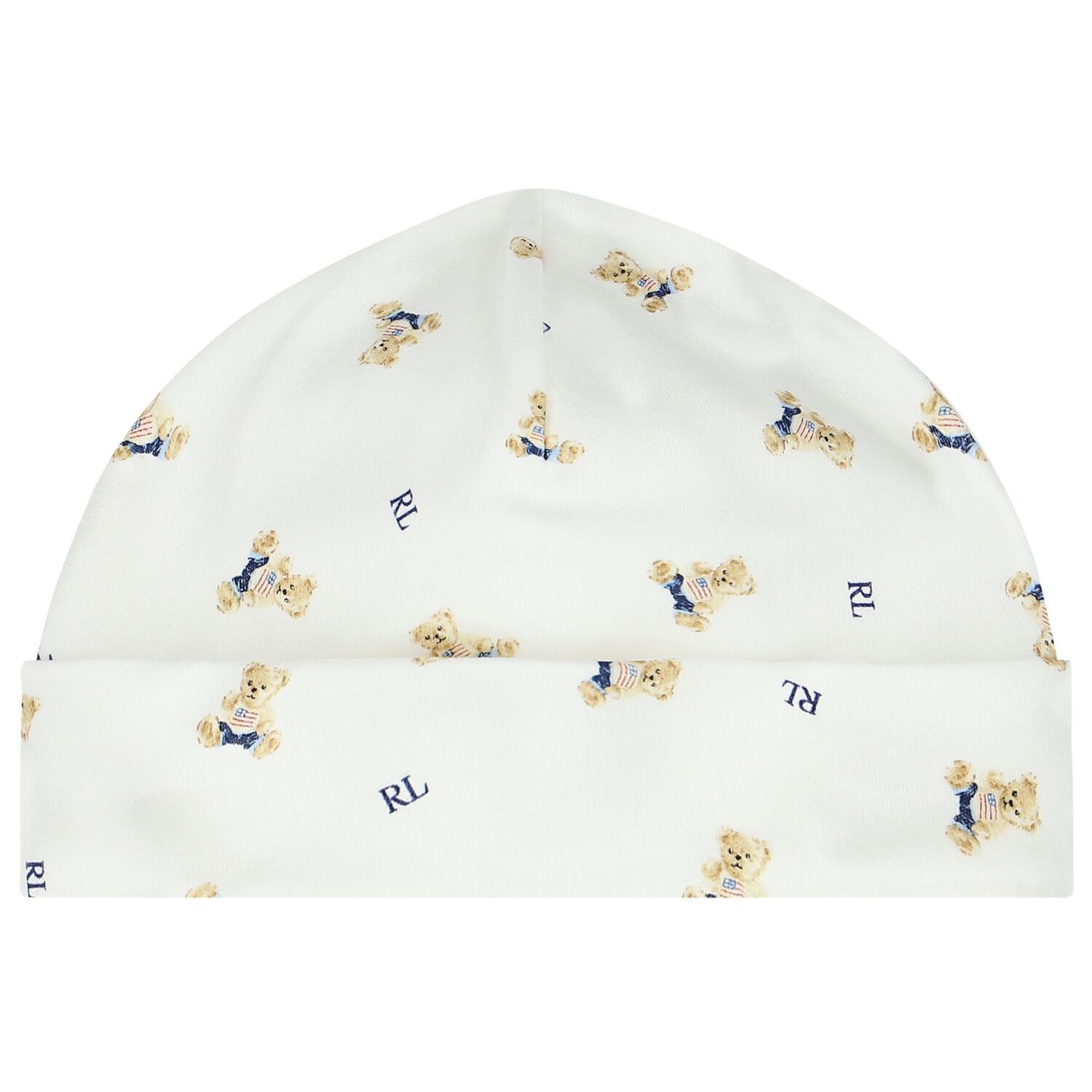 Baby Boys White Printed Hat, 2, hi-res image number null