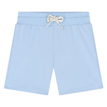 Younger Boys Blue Cotton Jersey Shorts