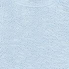 Girls Blue Crinkle Swimsuit, 7, hi-res