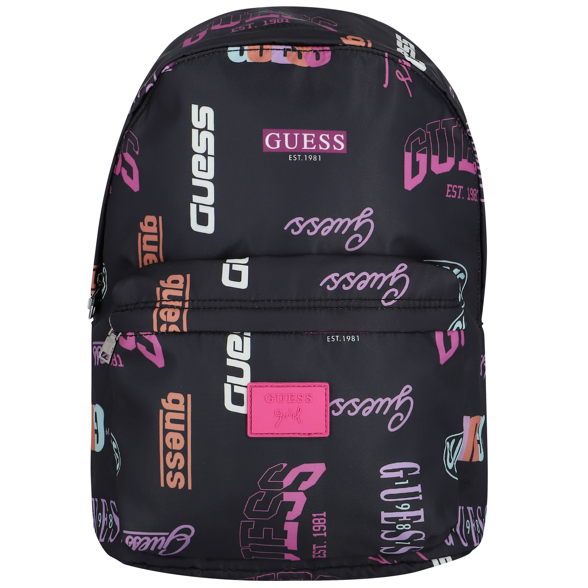 Guess top logo backpack