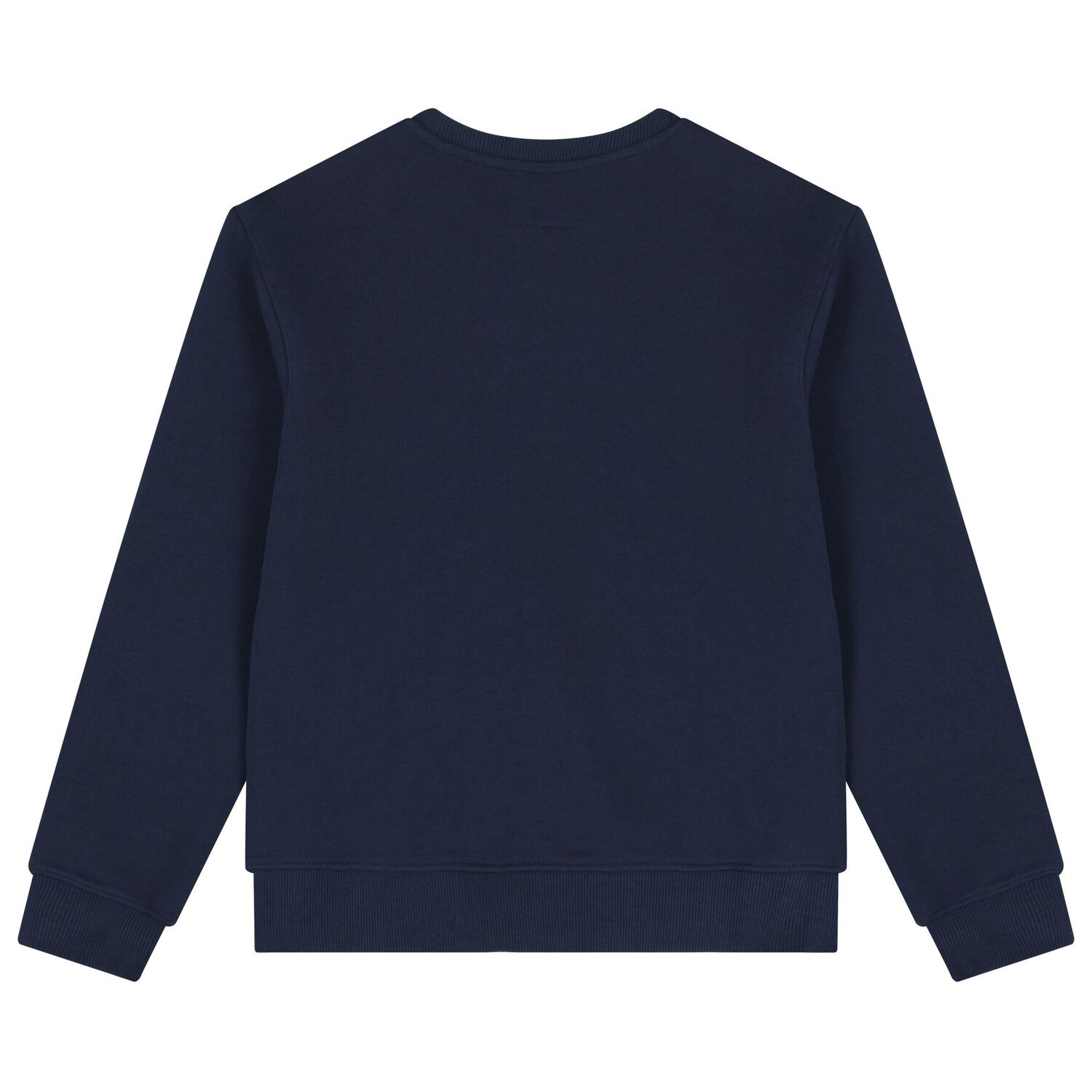 Boys Navy Blue Teddy Bear Sweatshirt, 2, hi-res