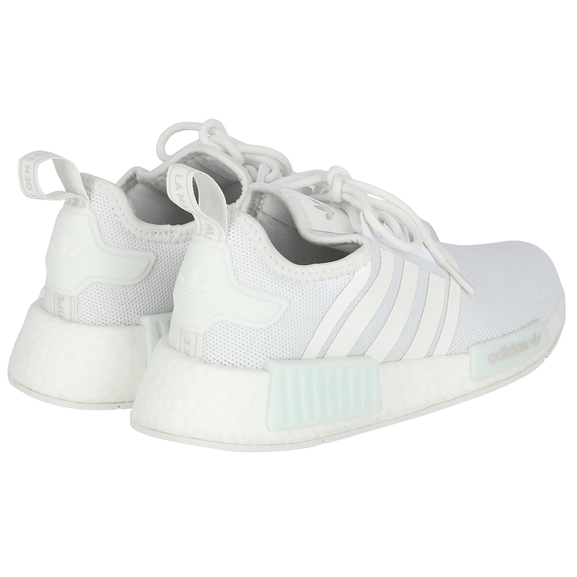 adidas Originals White NMD R1 J Trainers Junior Couture