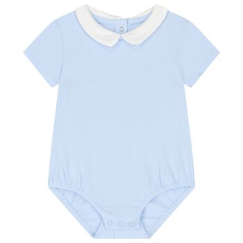 Baby Boys Blue Bodysuit