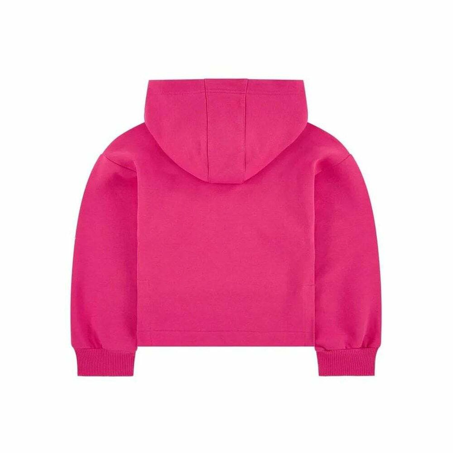 Girls Pink Logo Hooded Top, 1, hi-res image number null