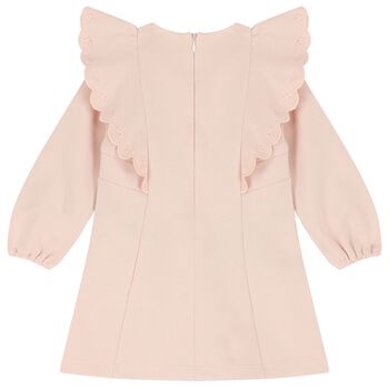 Younger Girls Logo Pink Dress