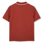 Boys Mini Me Red Logo Polo Shirt, 4, hi-res