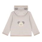 Baby Boys Beige & Ivory Teddy Bear Tracksuit ( 3 Piece ), 1, hi-res