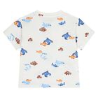 Younger Boys Blue & White T-Shirts ( 2-Pack ), 1, hi-res