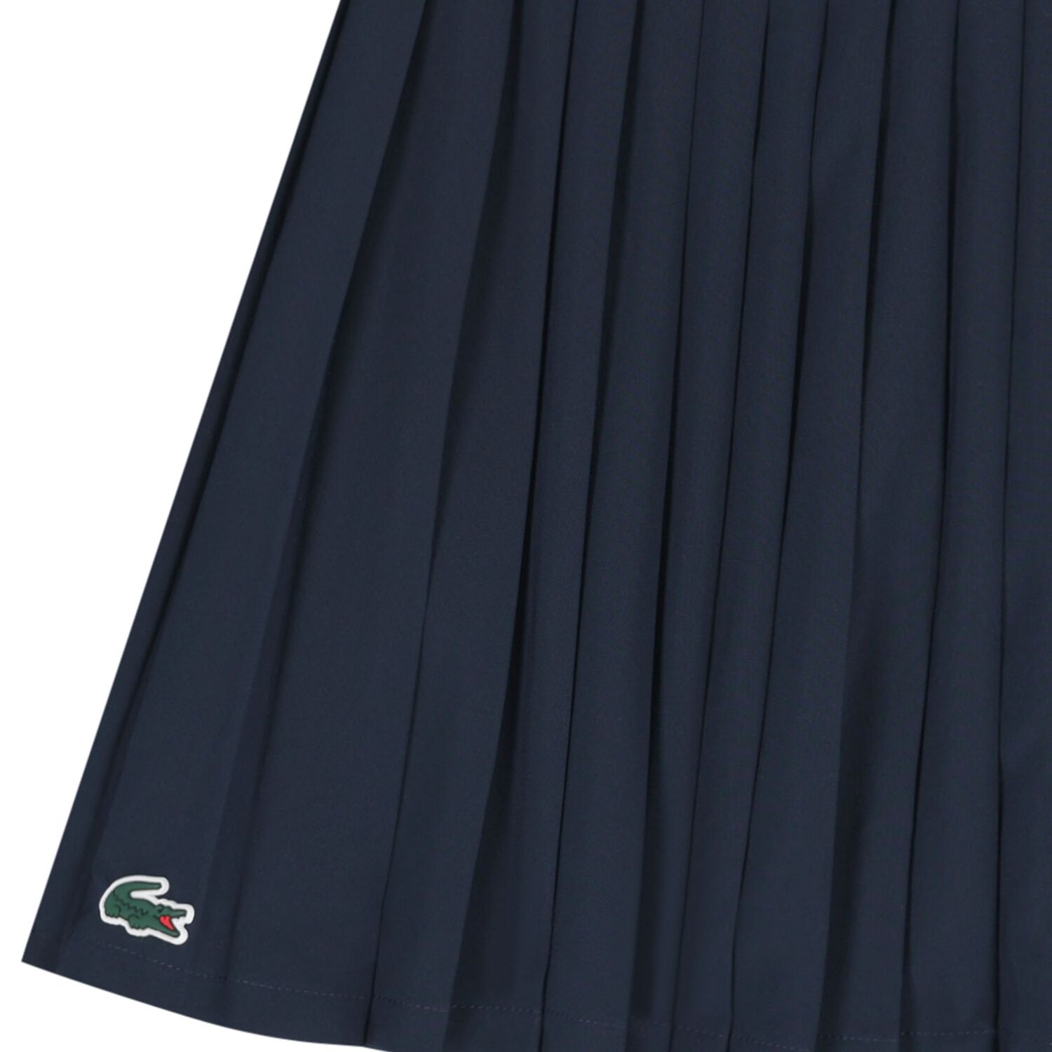 Girls Navy Blue Logo Pleated Skirt, 1, hi-res