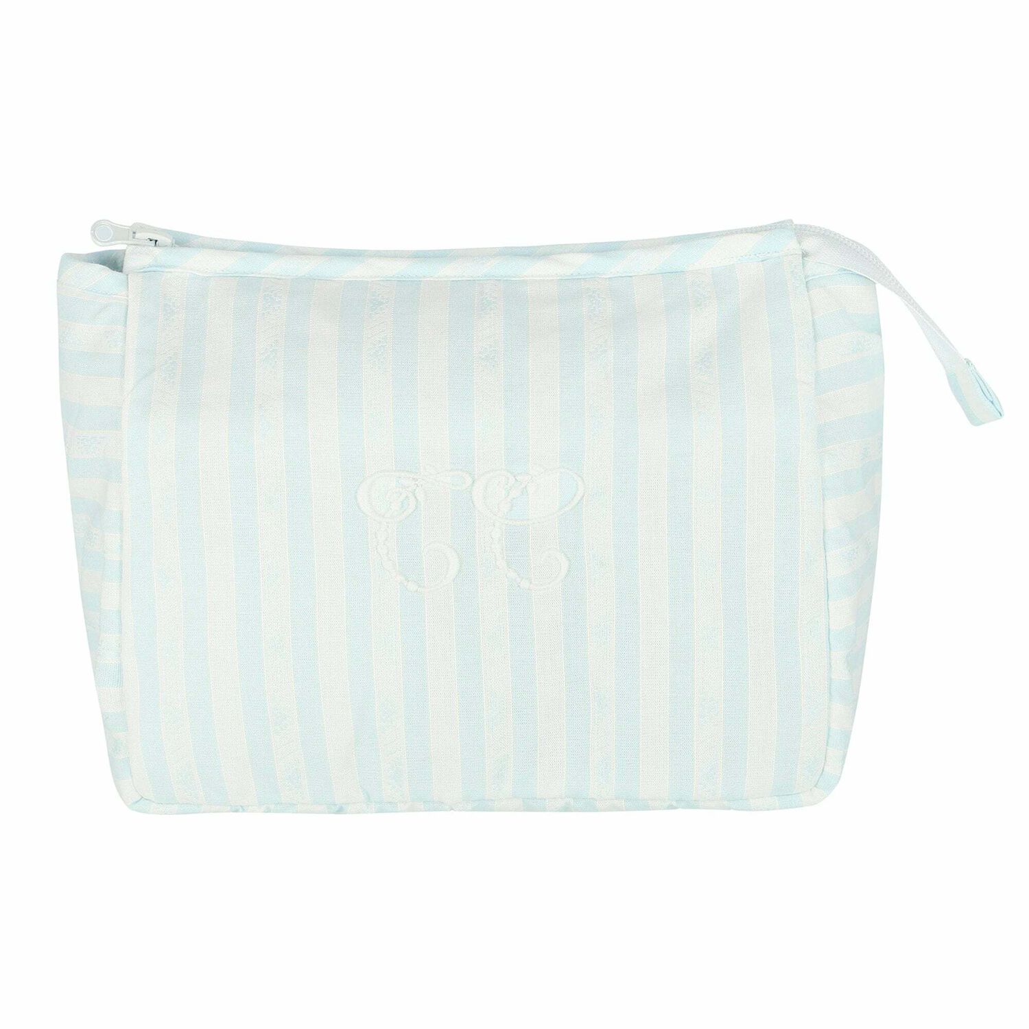 Baby Boys Blue & White Toiletry Bag, 1, hi-res image number null