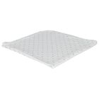 White Silver Bow Baby Blanket, 1, hi-res
