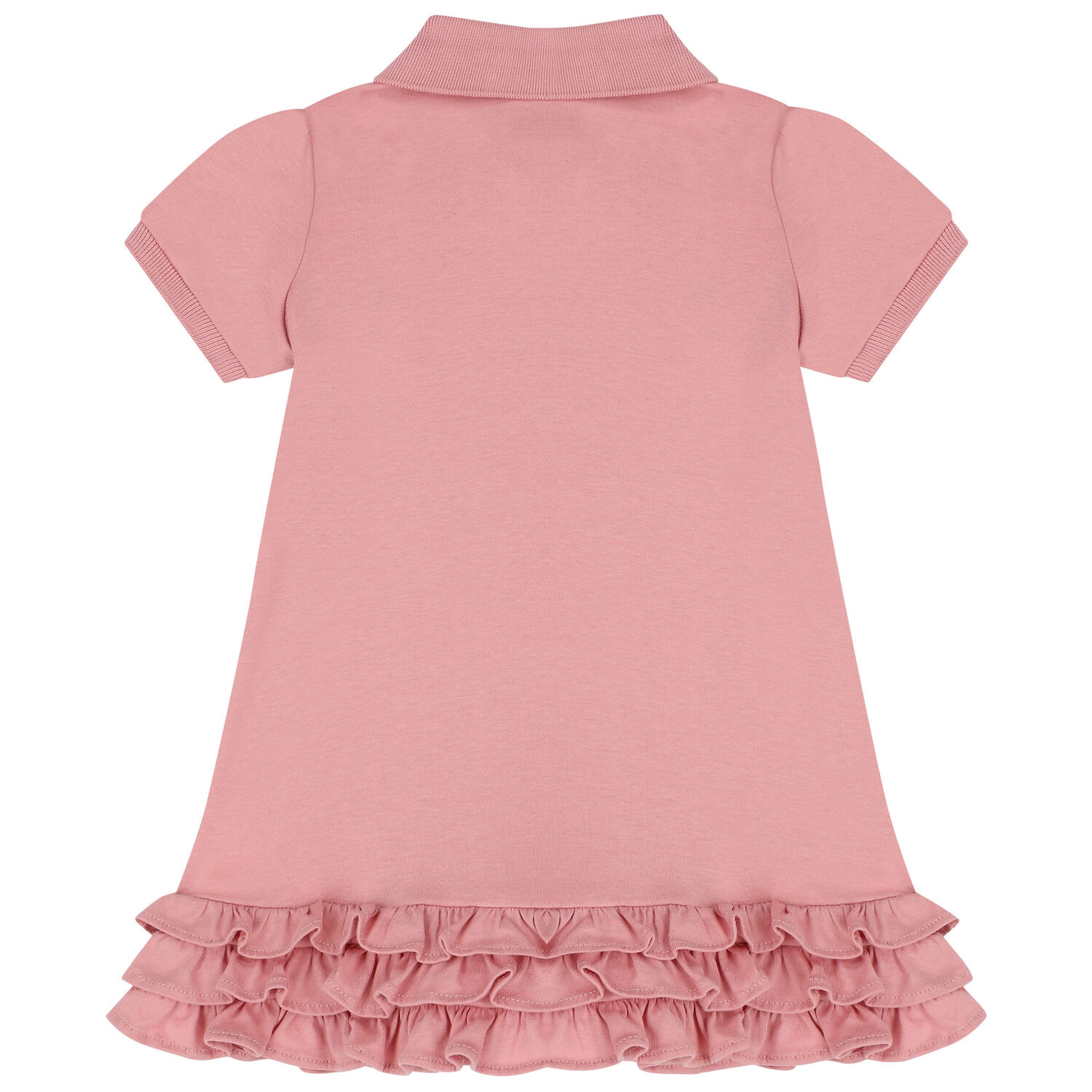 Baby Girls Pink Polo Dress Set, 1, hi-res