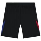 Black F.C. Barcelona Logo Shorts, 1, hi-res