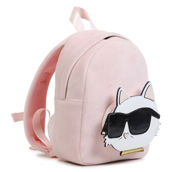 Girls Pink Choupette Backpack