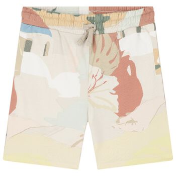 Guess Boys Multi-Coloured Logo Shorts, 1 Boys Multi-Coloured Logo Shorts