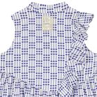 Girls White & Blue Dress, 1, hi-res