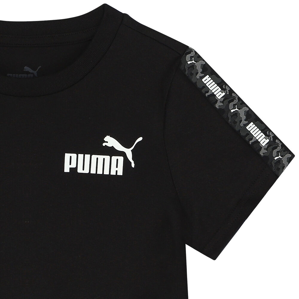 Black T-Shirt Couture Puma Junior | Boys Logo