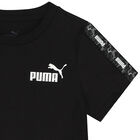 Boys Black Logo T-Shirt, 1, hi-res