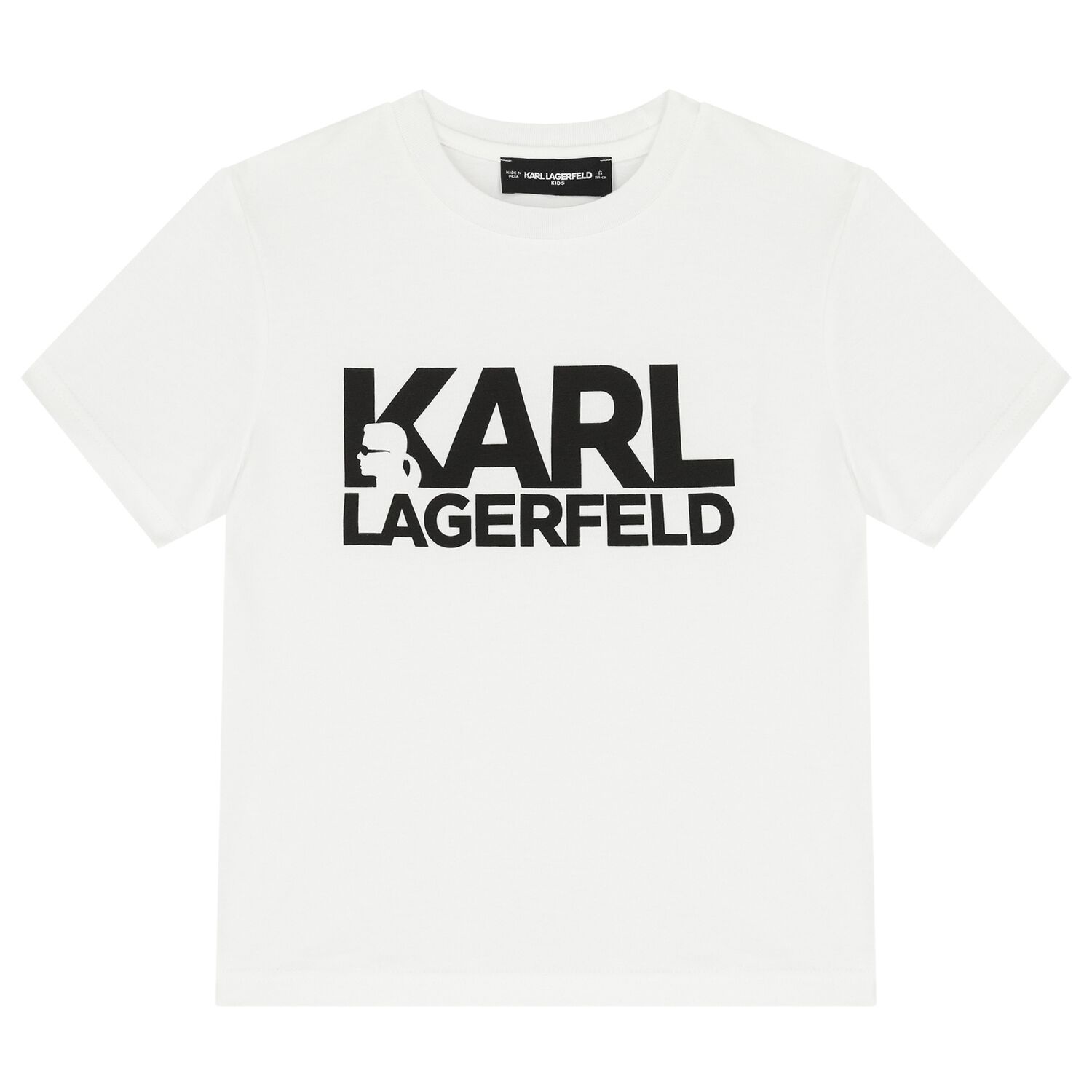 تي شيرت أبيض بشعار للأولاد, 2, hi-res image number null