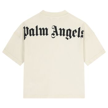 Boys Ivory Logo Oversized T-Shirt