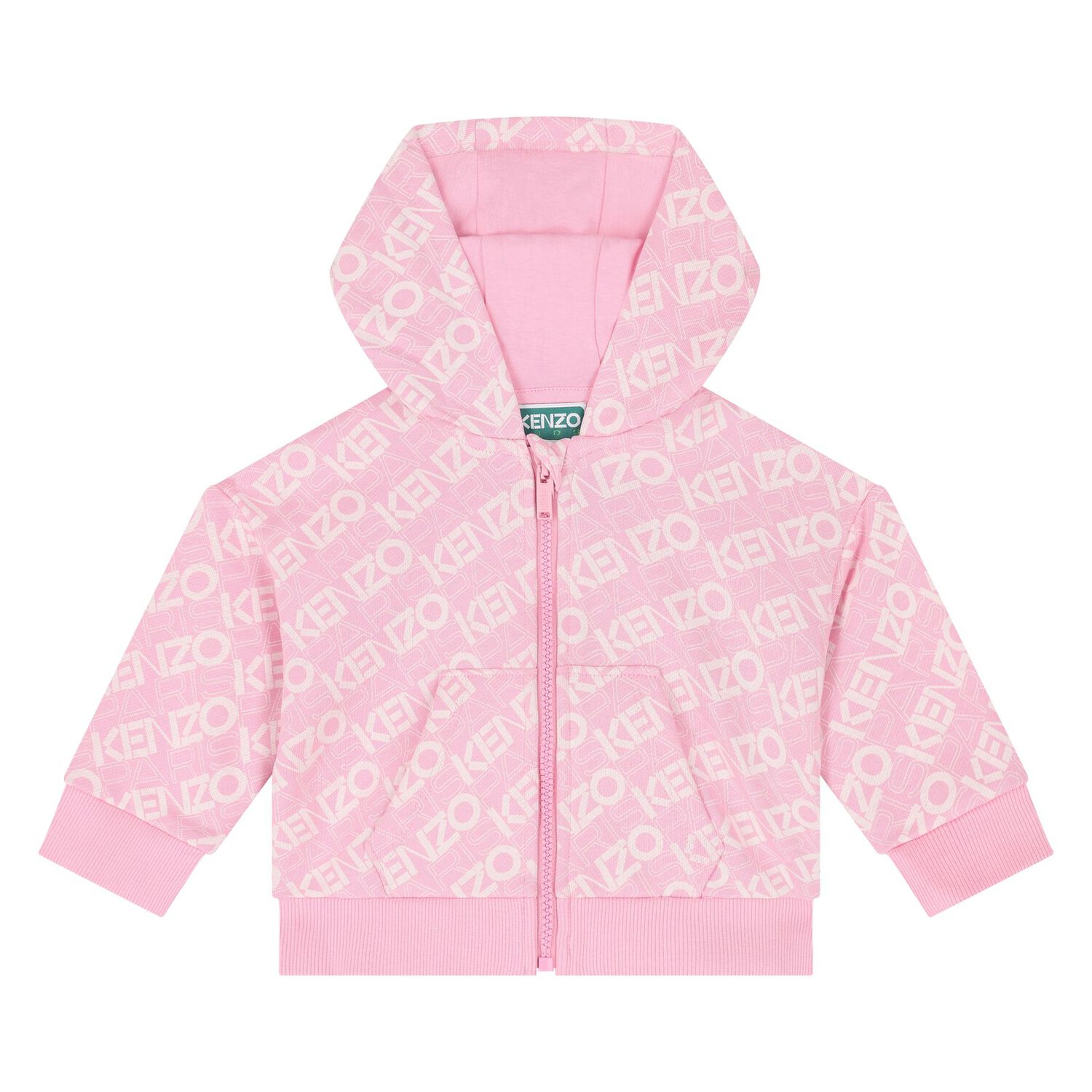 Younger Girls Pink Logo Tracksuit, 1, hi-res image number null
