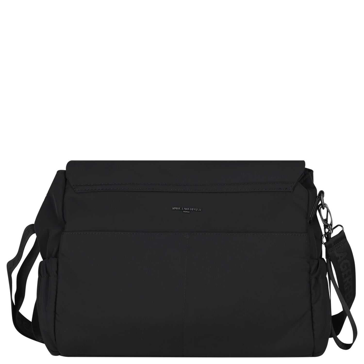 Black Logo Baby Changing Bag ( 37cm ), 1, hi-res