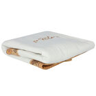 بطانية بشعار خريطة باللون العاجي والأزرق, 3, hi-res