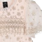 Girls Pink Beaded Ruffle Tulle Dress, 1, hi-res